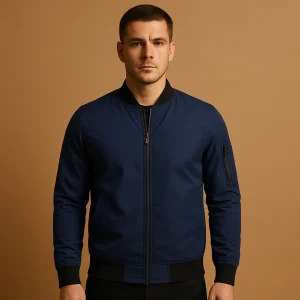 Bomberjack met rits voor heren | Niels