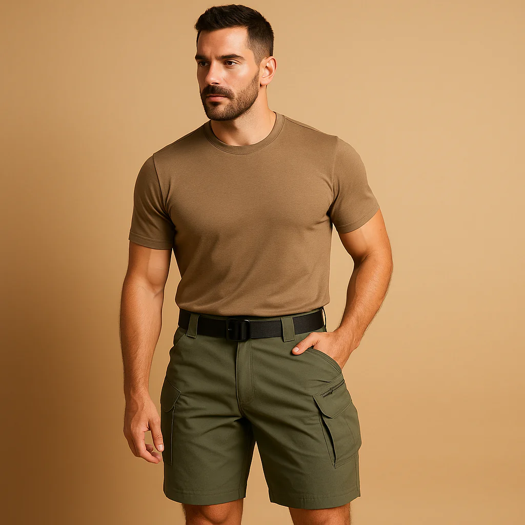 Comfortabele cargo short met zakken voor heren | Bram - Afbeelding 6