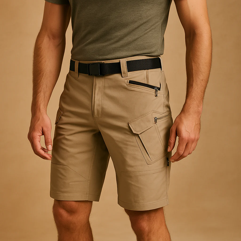 Comfortabele cargo short met zakken voor heren | Bram - Afbeelding 7