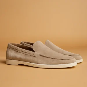 Comfortabele instapschoenen voor heren met suède-look | Abelard