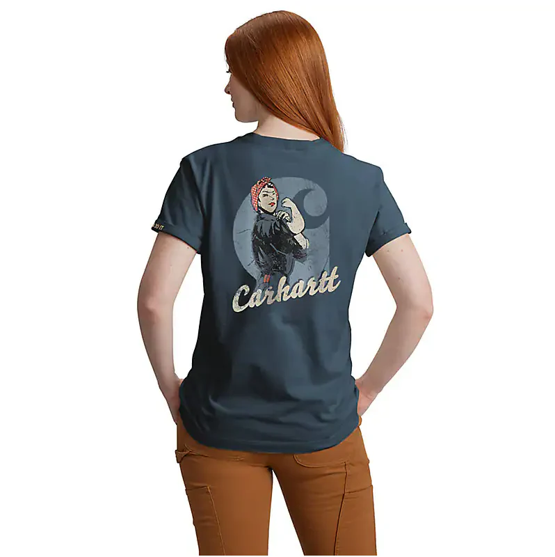 Carhartt Dearborn Rosie Dames t-shirt - Afbeelding 2