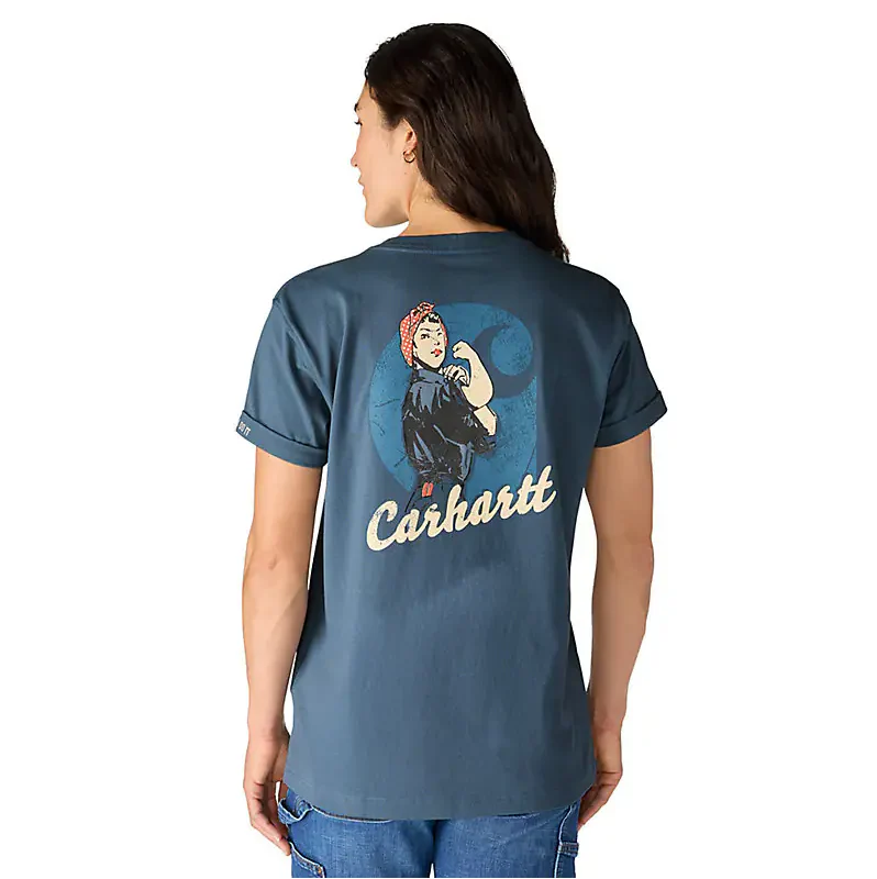 Carhartt Dearborn Rosie Dames t-shirt - Afbeelding 4