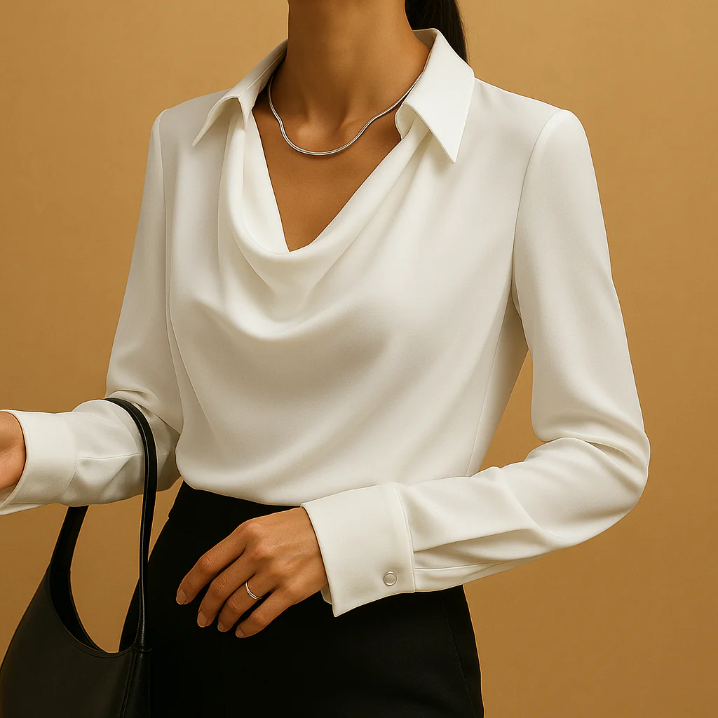 Mirthe | Elegante blouse met lange mouwen voor dames - Afbeelding 5