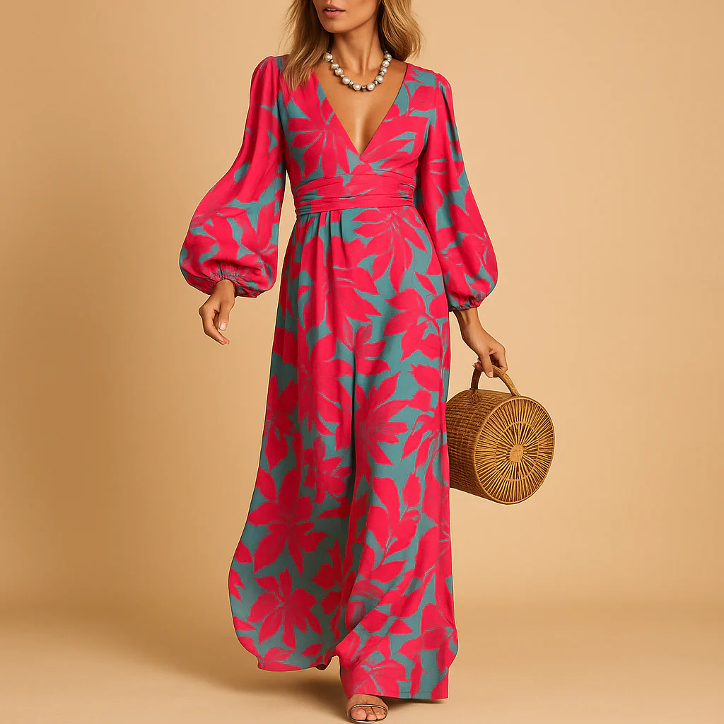 Elegante damesjurk op knielengte met flatterende pasvorm | Isabelle - Afbeelding 3