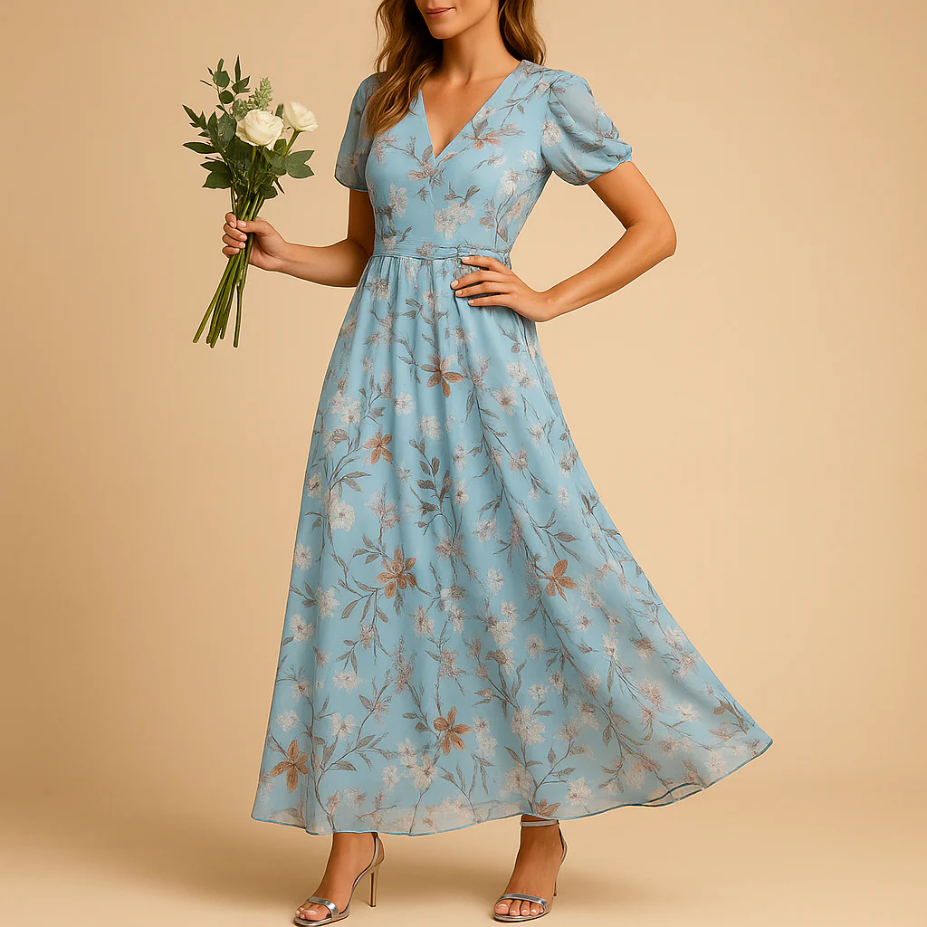 Elegante midi-jurk voor dames | Linde - Afbeelding 7