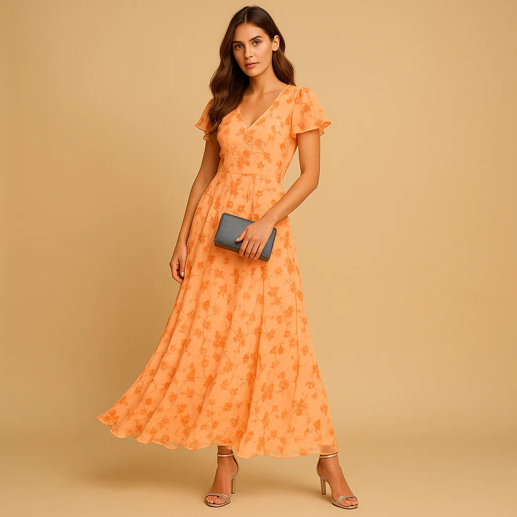 Elegante midi-jurk voor dames | Linde - Afbeelding 5