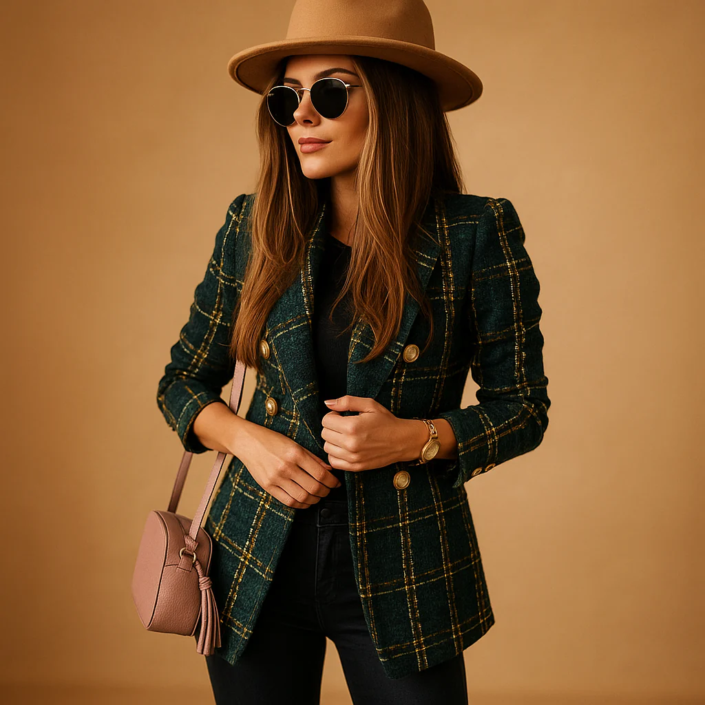 Getailleerde blazer met elegante snit voor dames | Tessa - Afbeelding 3