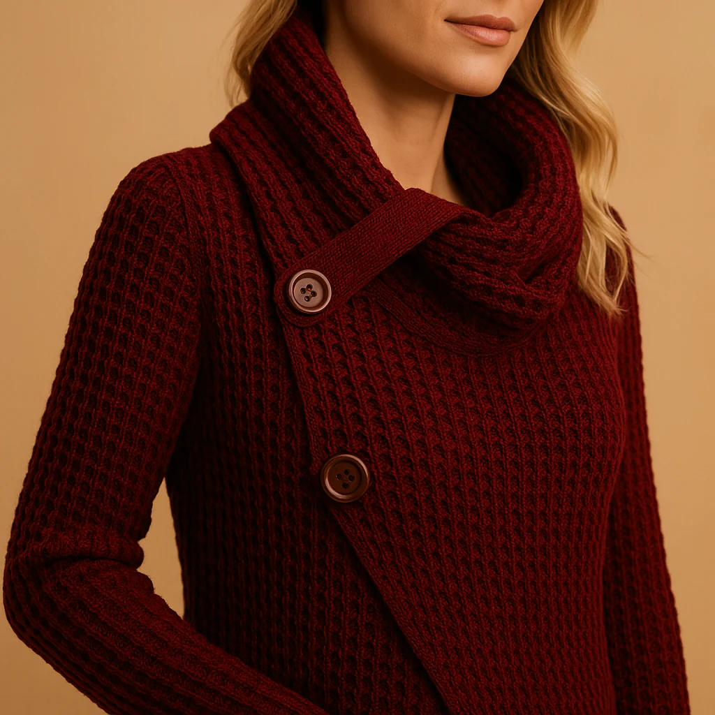 Getailleerde gebreide trui voor dames | Yara - Afbeelding 6