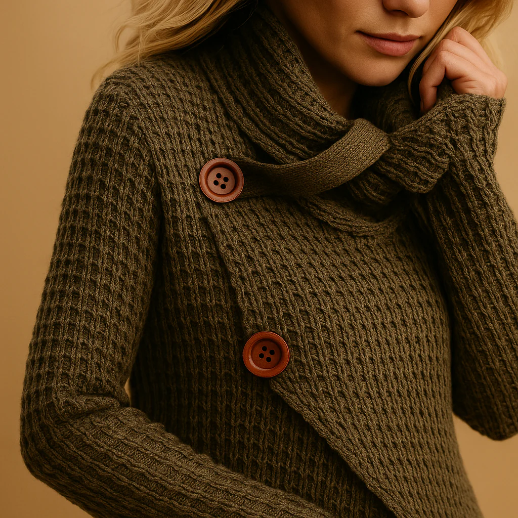 Getailleerde gebreide trui voor dames | Yara - Afbeelding 3