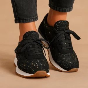 Glitter sneakers met pailletten voor dames | Fenne