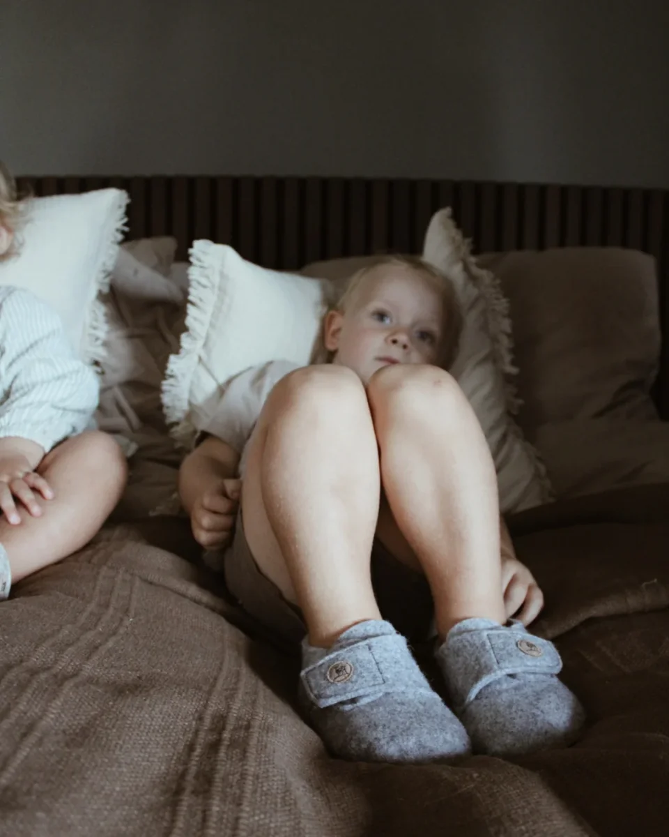 Kinderpantoffels - Lichtgrijs - Afbeelding 6