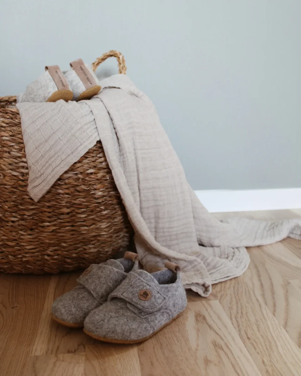 Kinderpantoffels - Lichtgrijs - Afbeelding 3