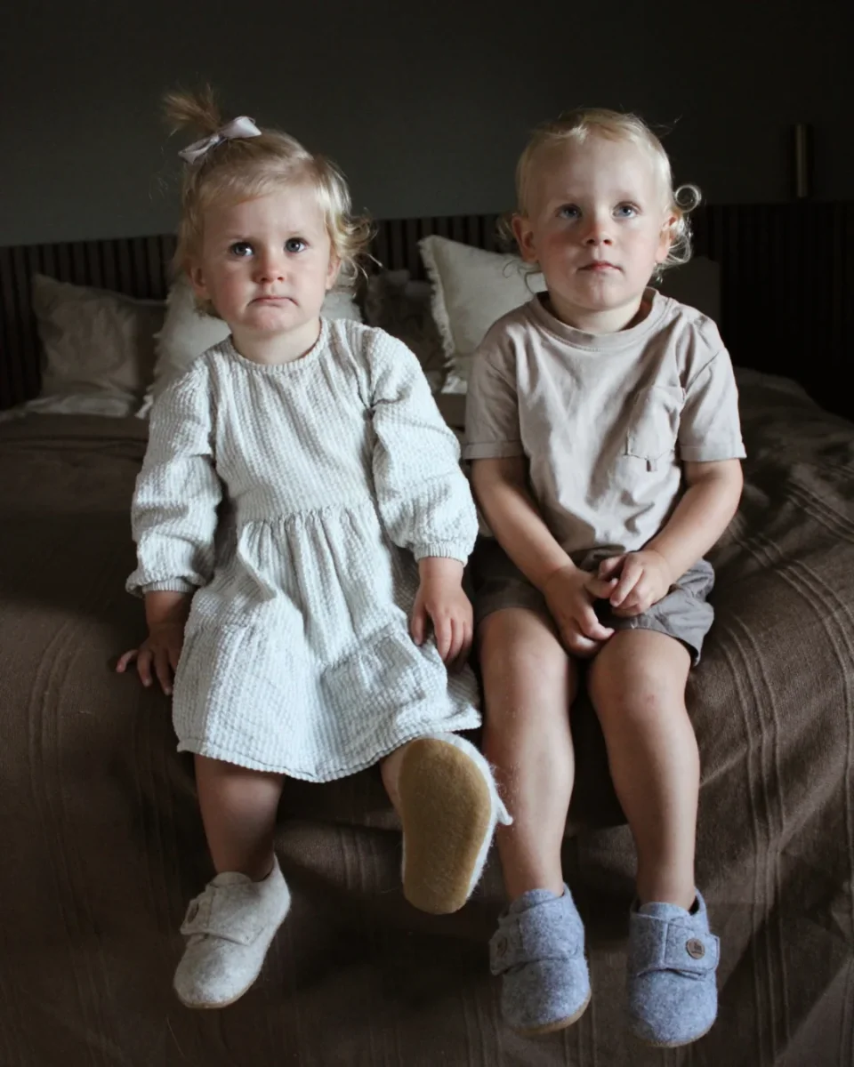 Kinderpantoffels - Lichtgrijs - Afbeelding 4