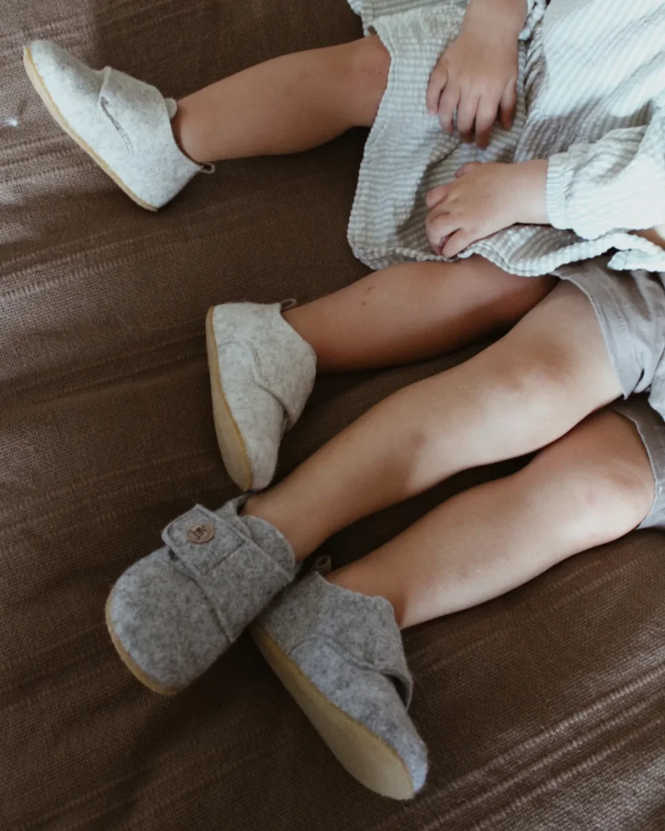 Kinderpantoffels - Lichtgrijs - Afbeelding 5
