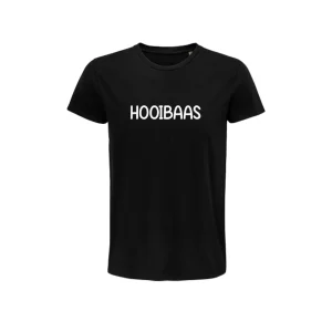 HOOIBAAS t-shirt - zwart