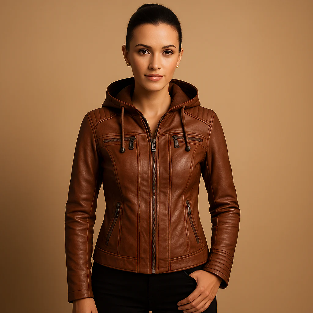 Kort jack met afneembare capuchon voor dames | Nadine - Afbeelding 4