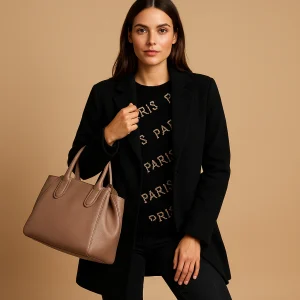 Lang elegant damesjack met klassieke snit | Evelien