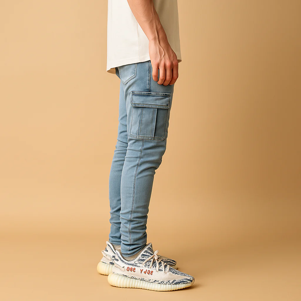 Katoenen herenbroek met losse pasvorm voor dagelijks gebruik | Ruben - Afbeelding 5