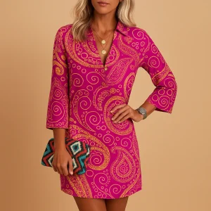 Luchtige zomerjurk met elegant design voor dames | Liora