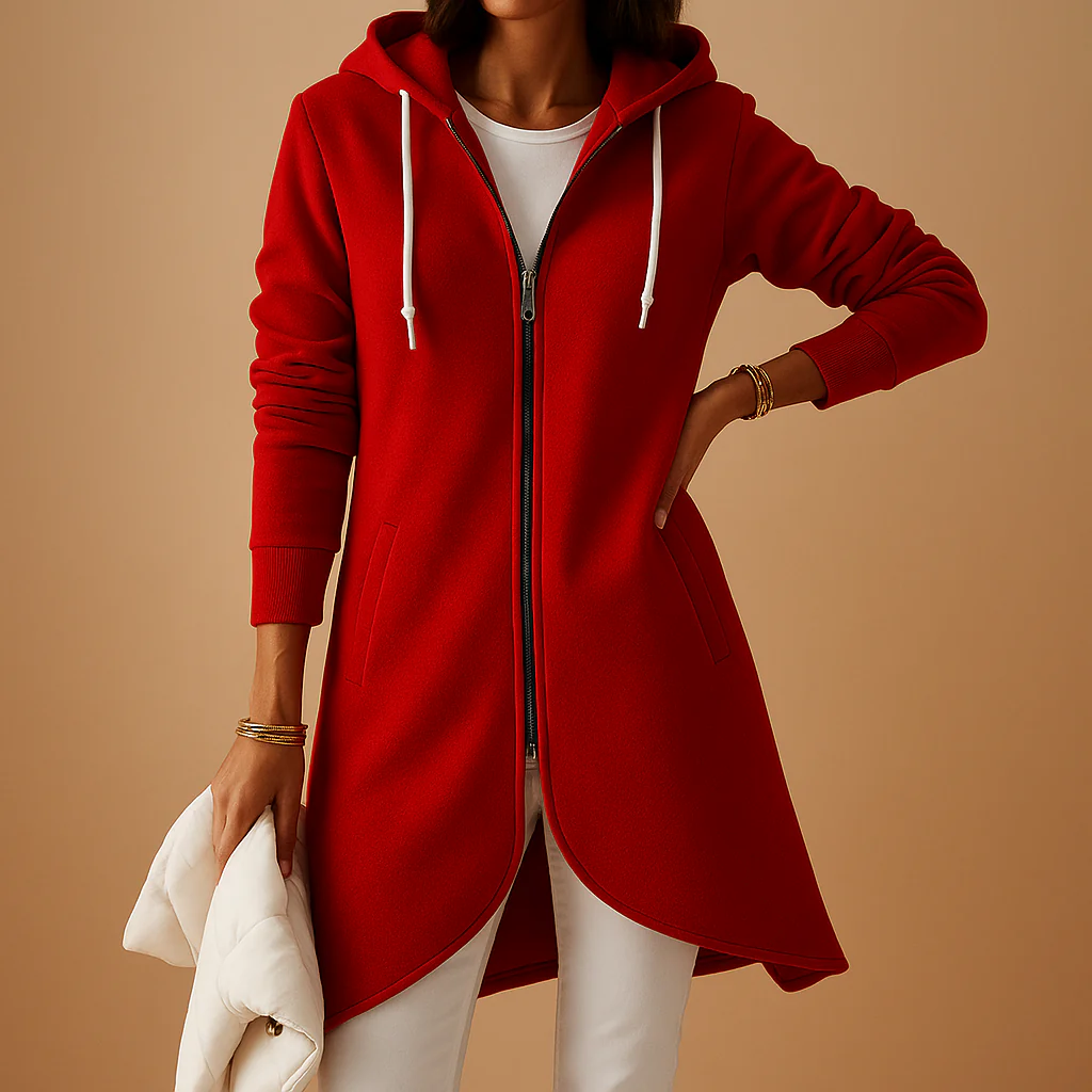 Elegante open gebreide cardigan voor dames | Yfke - Afbeelding 2