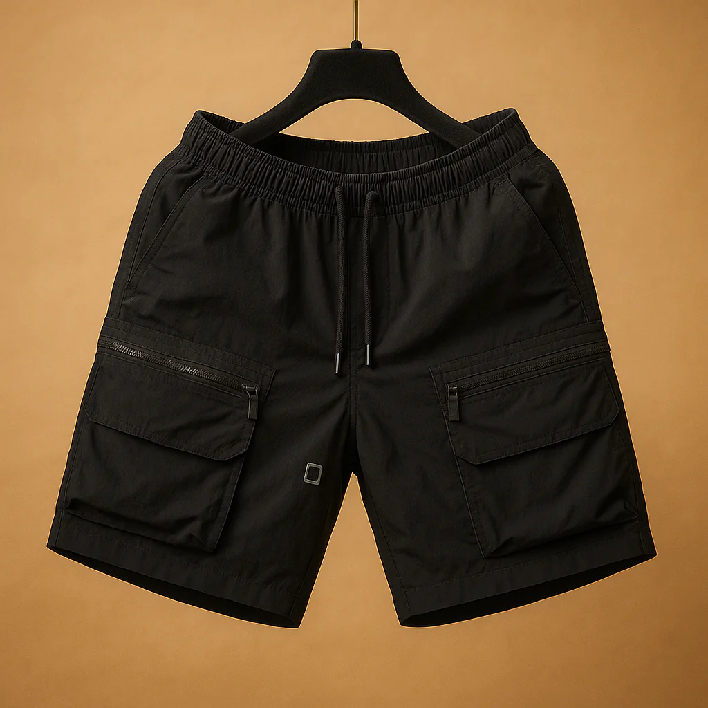 Oversized cargo shorts voor heren met meerdere zakken | Emiel - Afbeelding 3