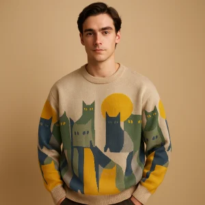 Oversized trui voor heren | Daan