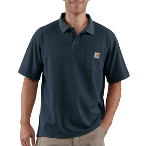 Carhartt Loose fit Polo korte mouw