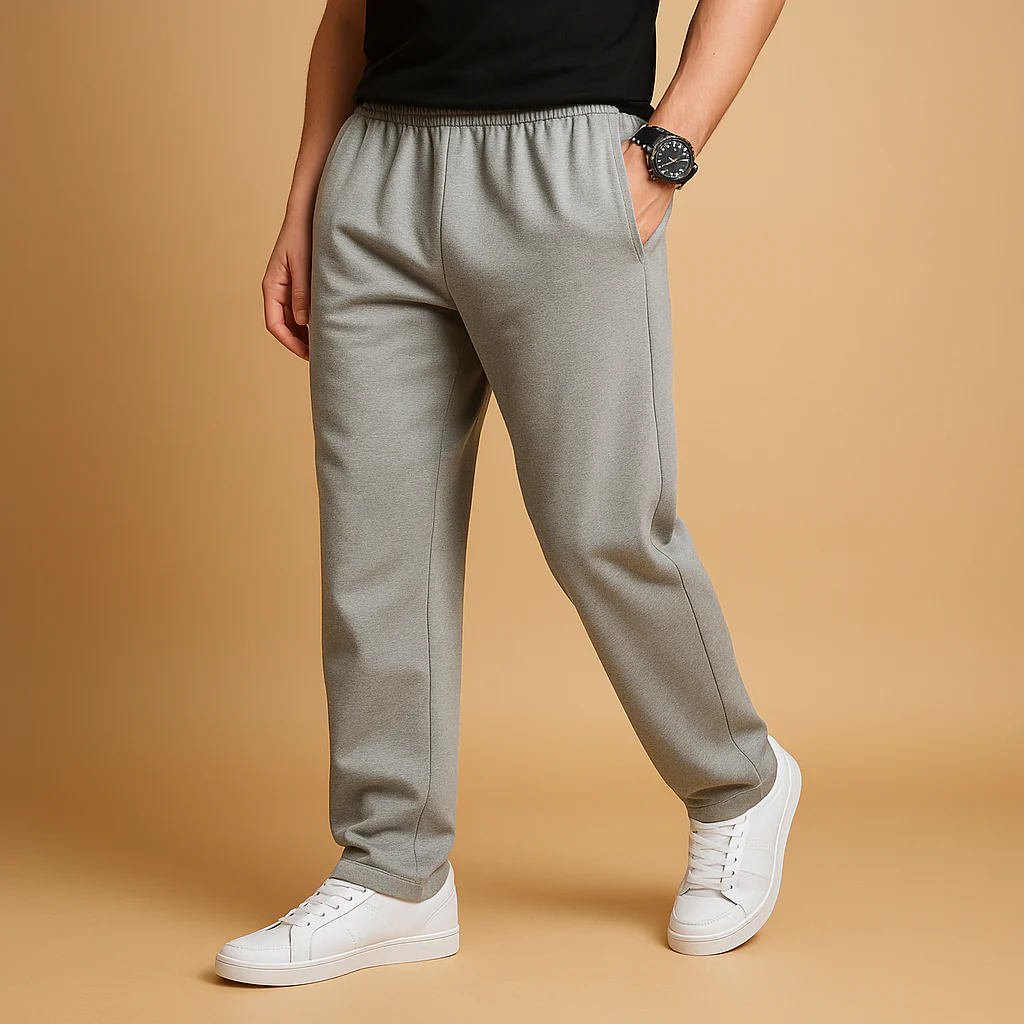 Jurre | Oversized joggingsbroek met wijde pijpen voor heren - Afbeelding 5