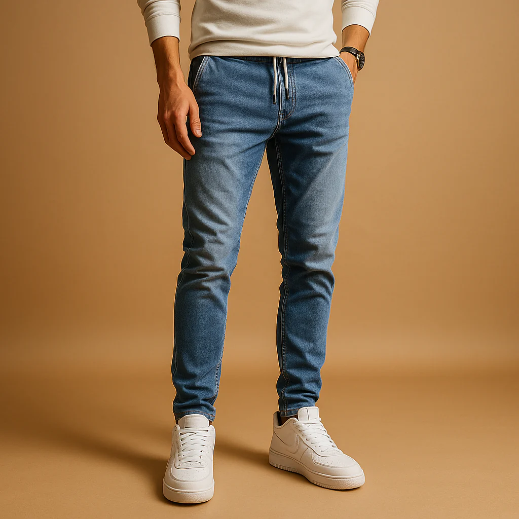 Slim-fit jeans van stretch denim voor heren | Milan - Afbeelding 2