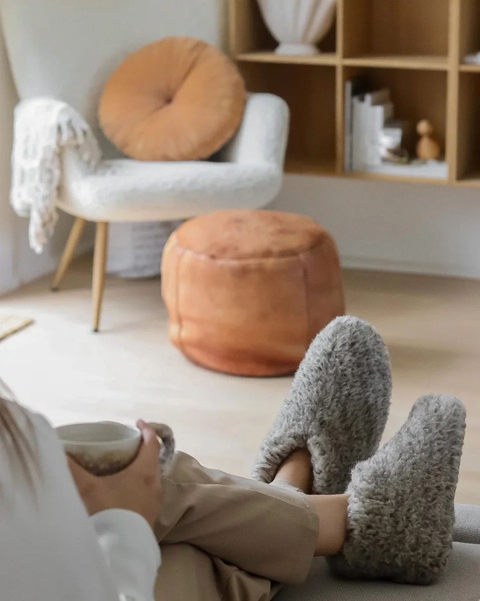 Sloffen - Lichtgrijs (laag model) - Afbeelding 4