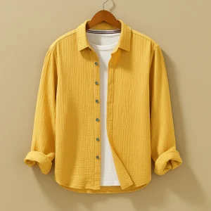 Joris | Stijlvol button-down overhemd met lange mouwen voor heren