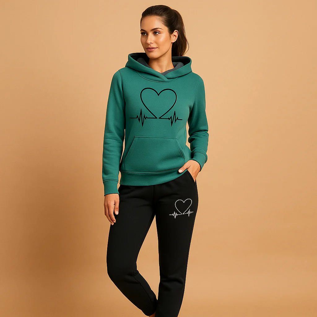 Stijlvolle jogging set met jack voor dames | Lianne - Afbeelding 5