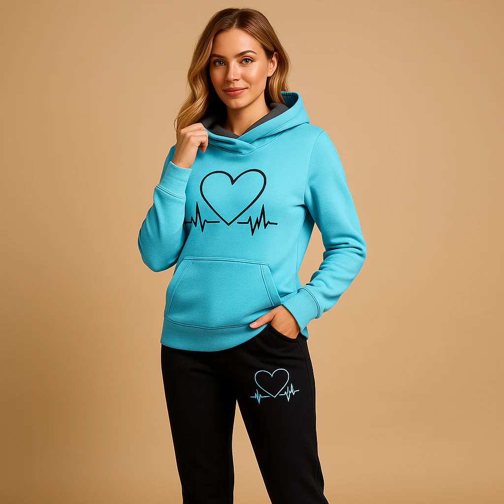 Stijlvolle jogging set met jack voor dames | Lianne - Afbeelding 3