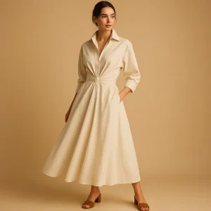 Vintage geïnspireerde A-lijn jurk voor dames | Elise