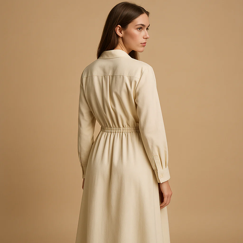 Vintage geïnspireerde A-lijn jurk voor dames | Elise - Afbeelding 3