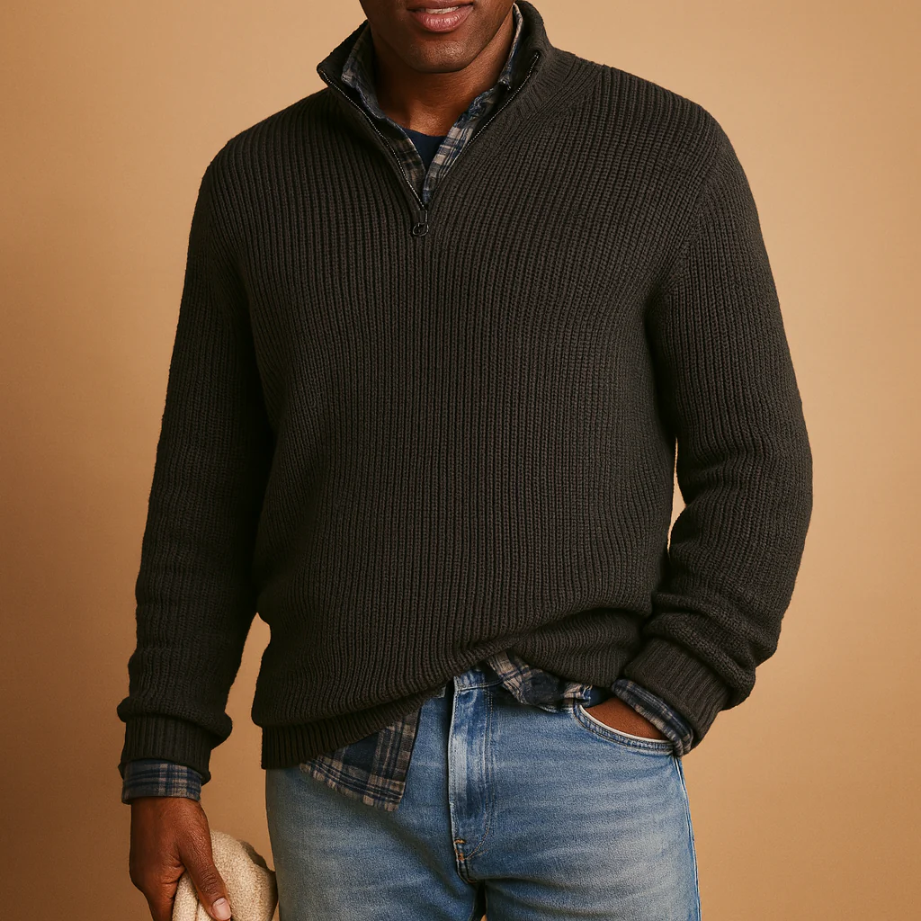 Warme wollen trui voor heren | Hendrik - Afbeelding 6