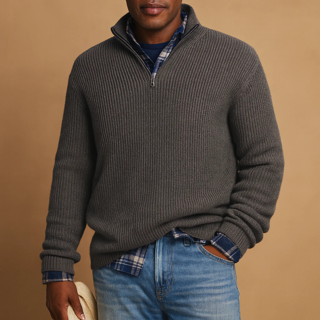 Warme wollen trui voor heren | Hendrik - Afbeelding 5