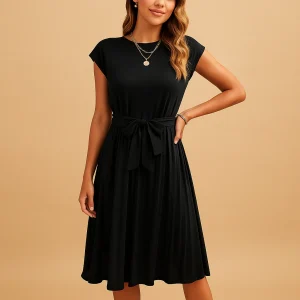 Zomerjurk met elegante snit en luchtige pasvorm voor dames | Elza